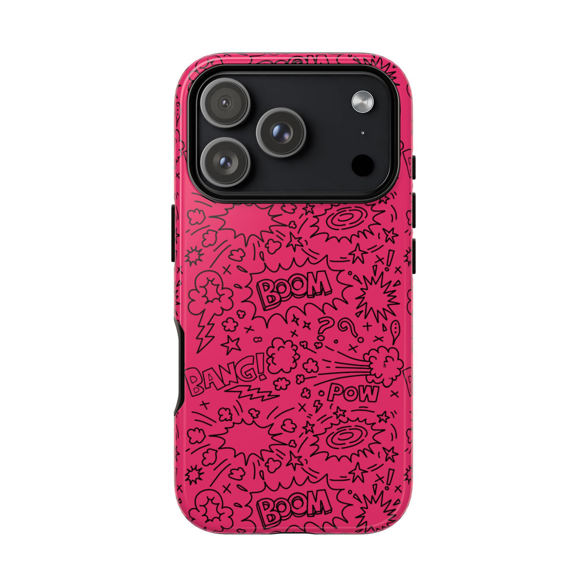 Boom Wow Tough Case for iPhone, Galaxy, or Google Pixel