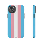 Trans Colors Tough Phone Case for iPhone, Galaxy, or Google Pixel