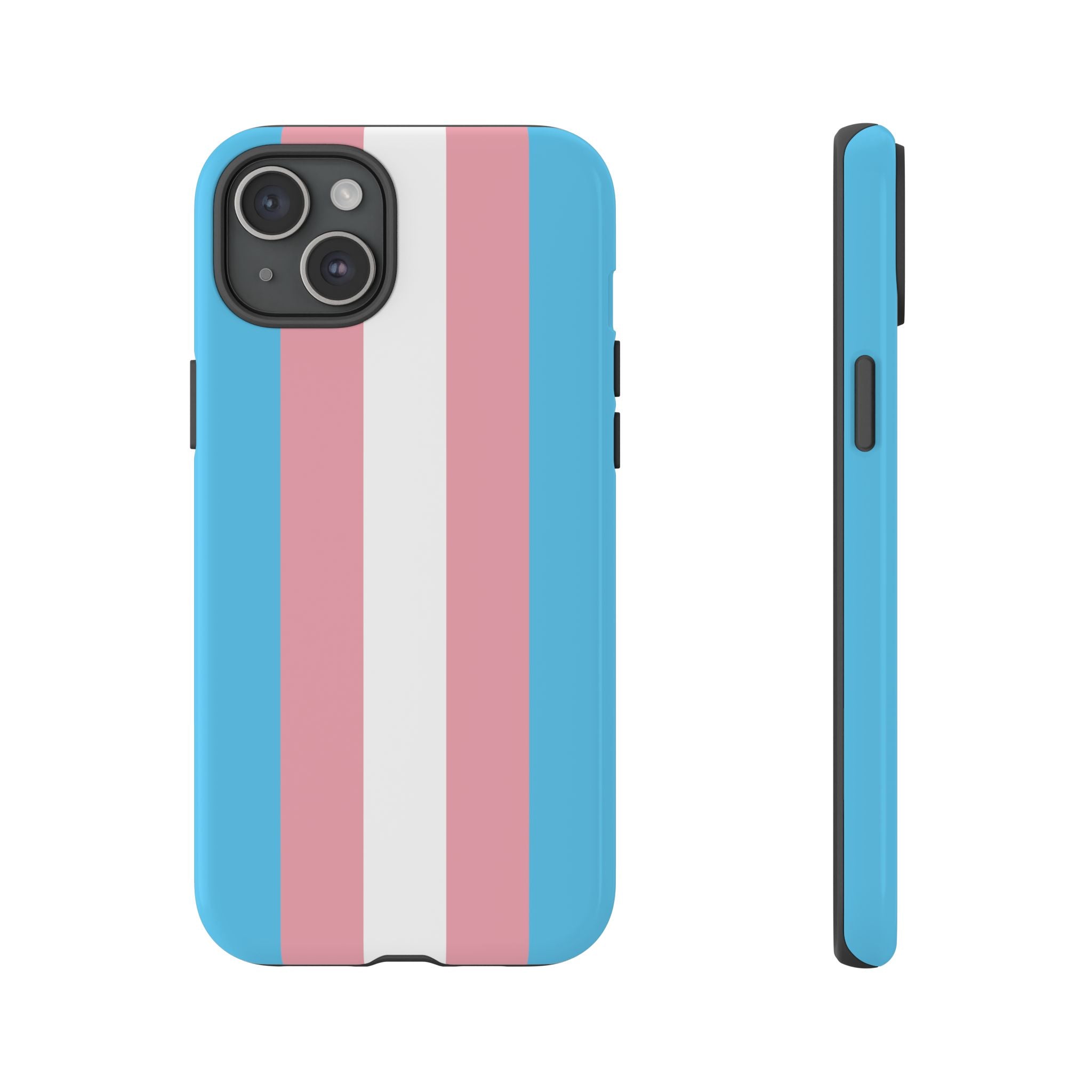 Trans Colors Tough Phone Case for iPhone, Galaxy, or Google Pixel