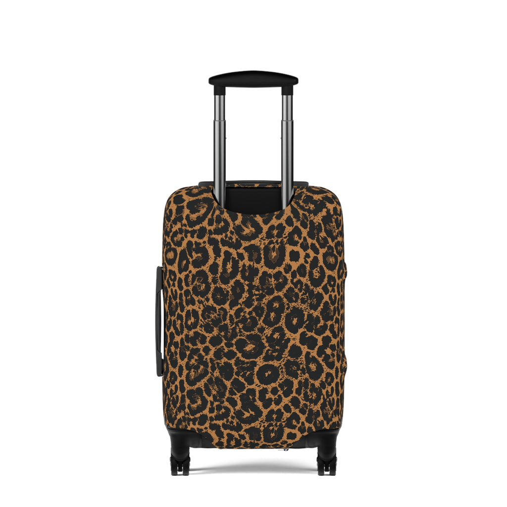 Leopard Print Luggage Cover
