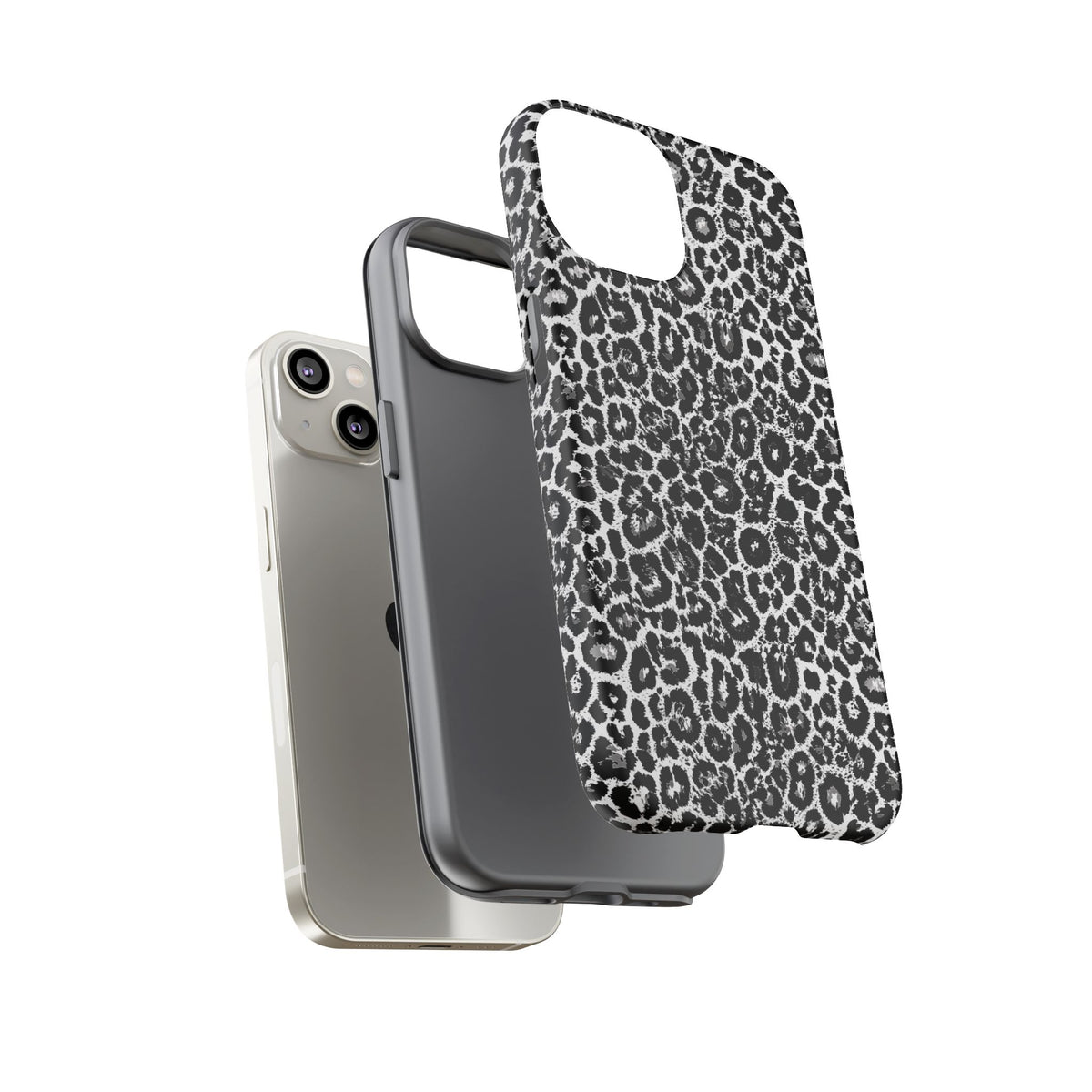 Leopard Tough Phone Case iPhone, Galaxy, or Google Pixel