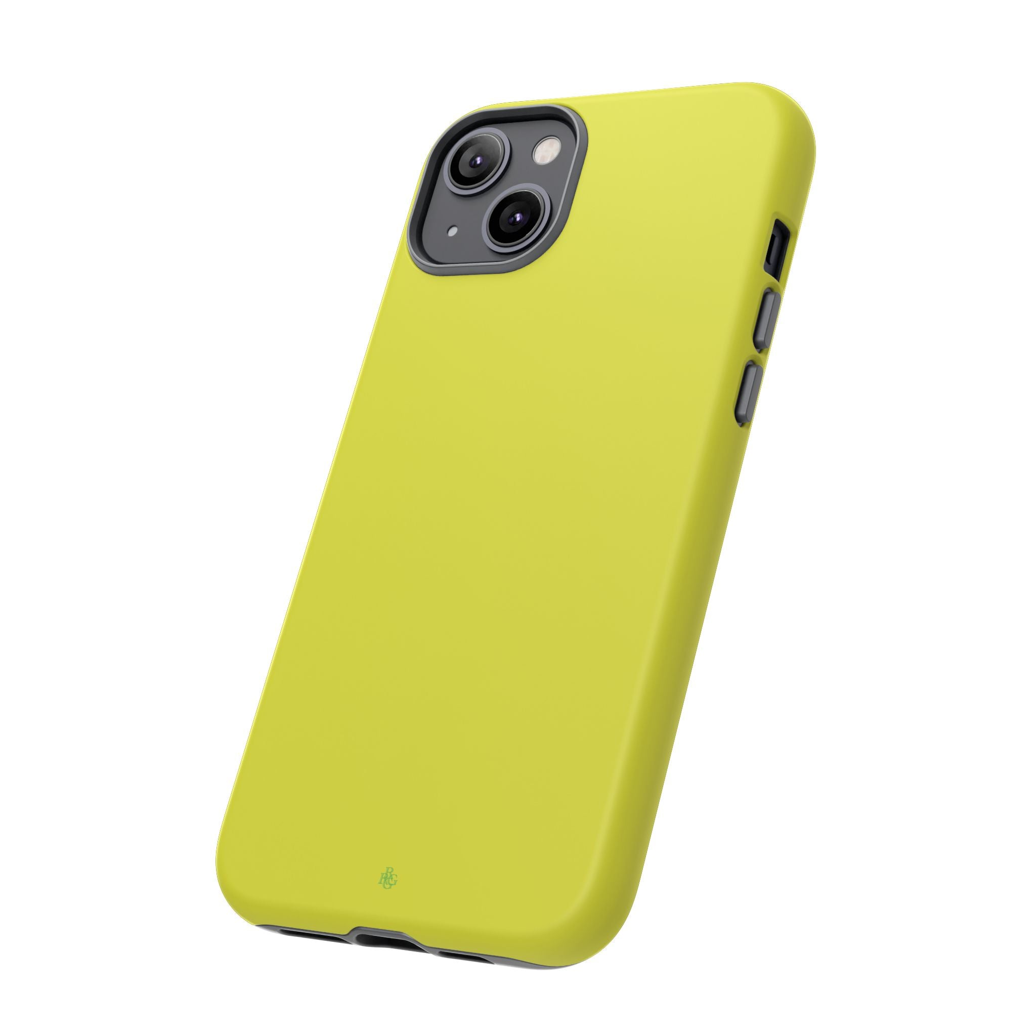 Yellow RG Tough Phone Case for iPhone, Galaxy, or Google Pixel