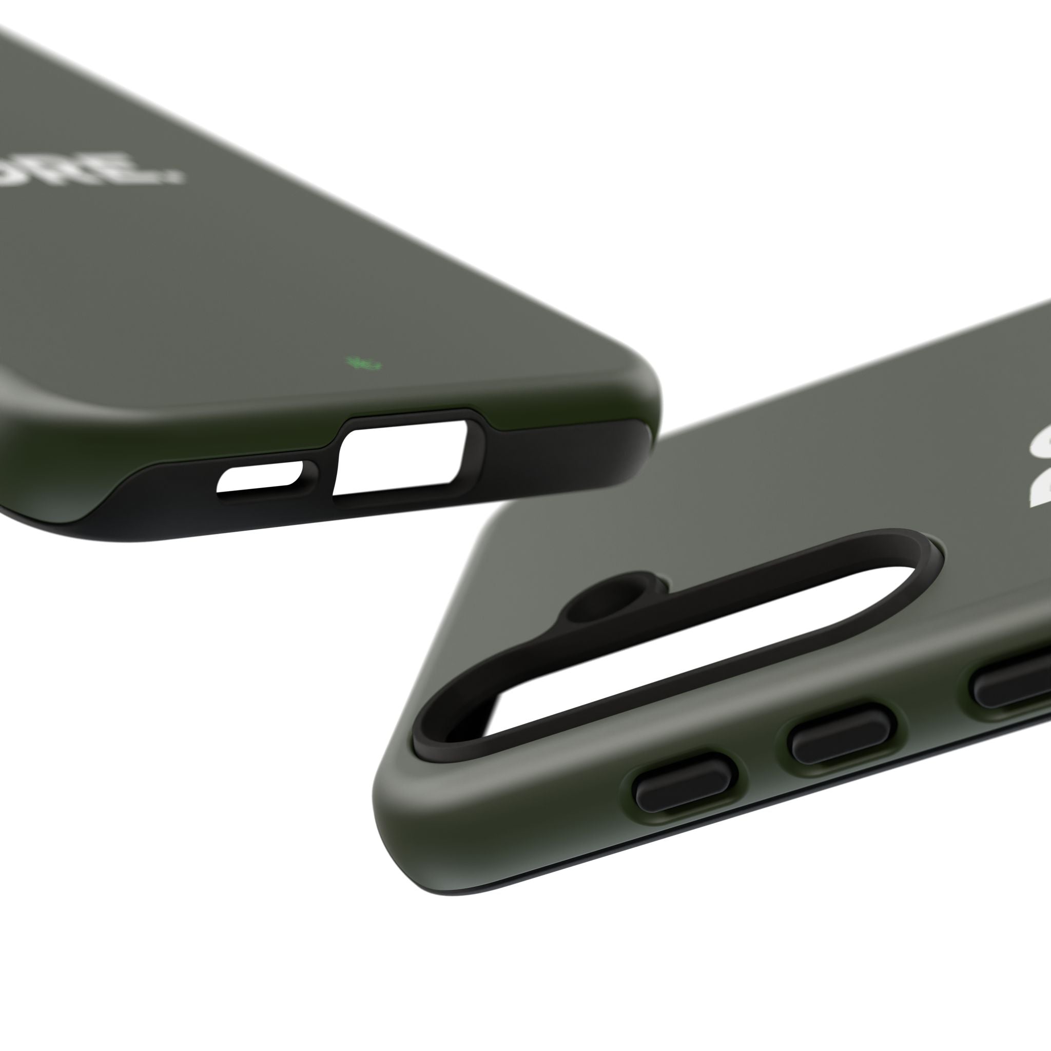 Olive Green Do More Tough Phone Case for iPhone, Galaxy, or Google Pixel