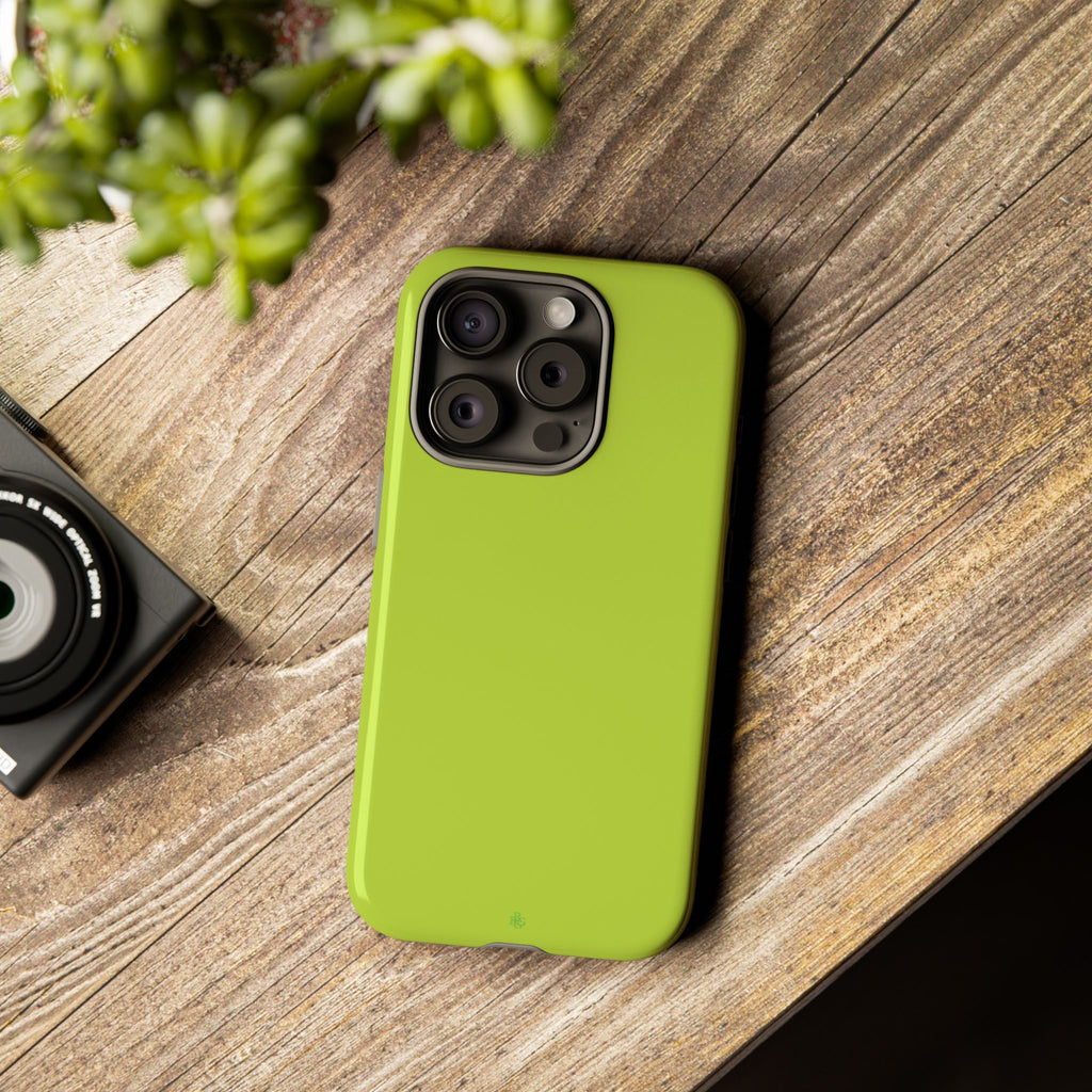 Neon Yellow RG Tough Case for iPhone, Galaxy, or Google Pixel