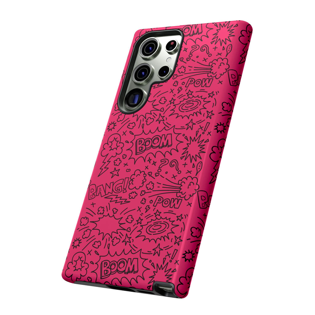 Boom Wow Tough Case for iPhone, Galaxy, or Google Pixel