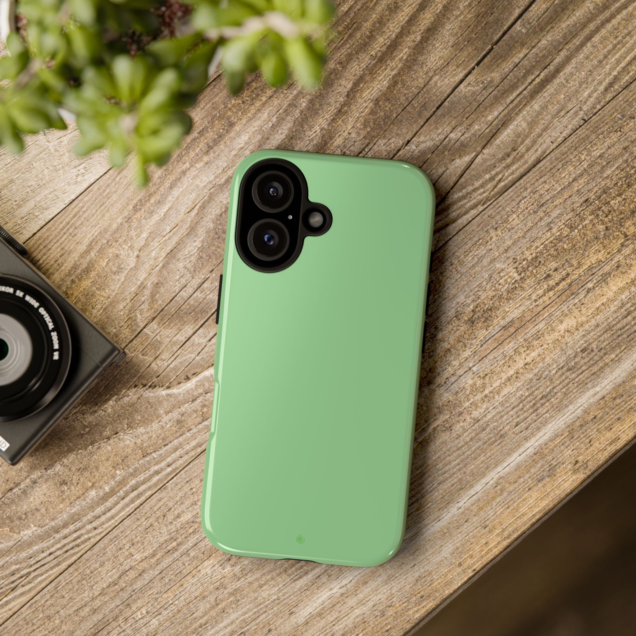 Mint Green Tough Phone Case for iPhone, Galaxy, or Google Pixel
