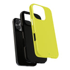 Yellow RG Tough Phone Case for iPhone, Galaxy, or Google Pixel