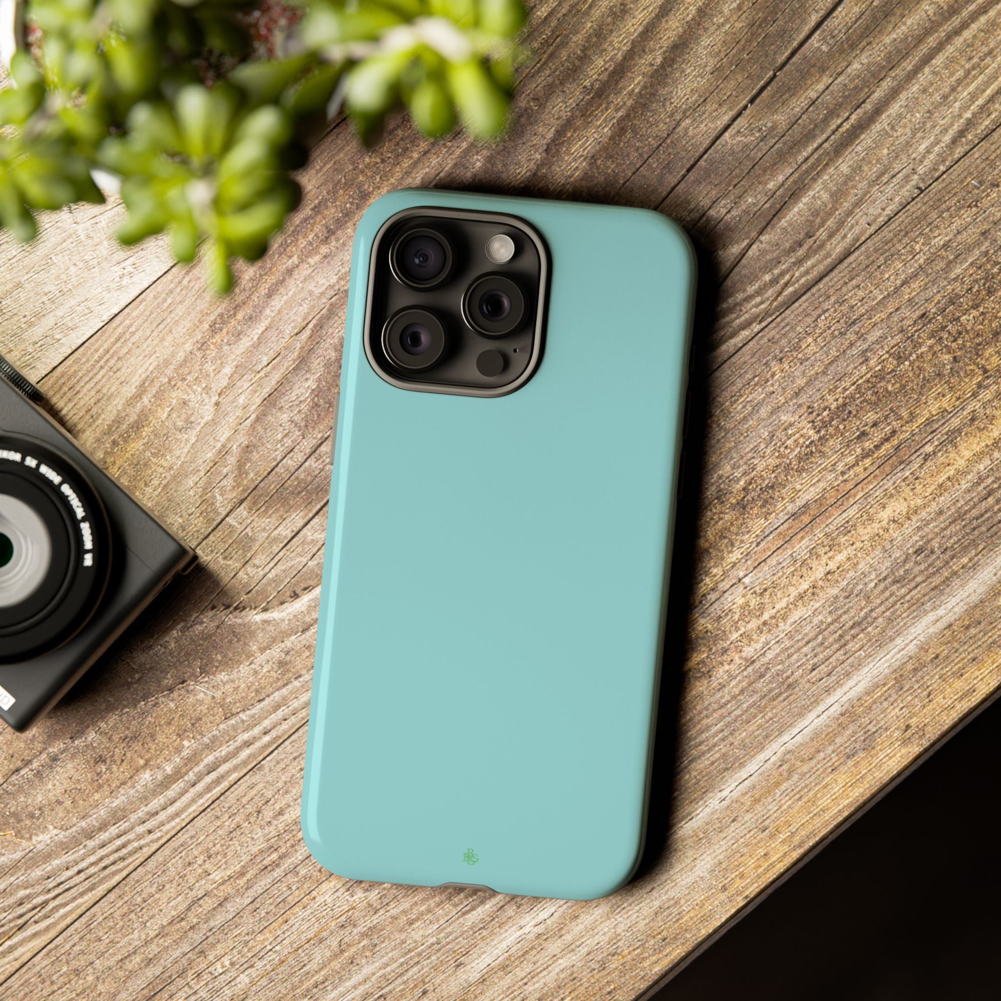 Teal RG Tough Phone Case for iPhone, Galaxy, or Google Pixel