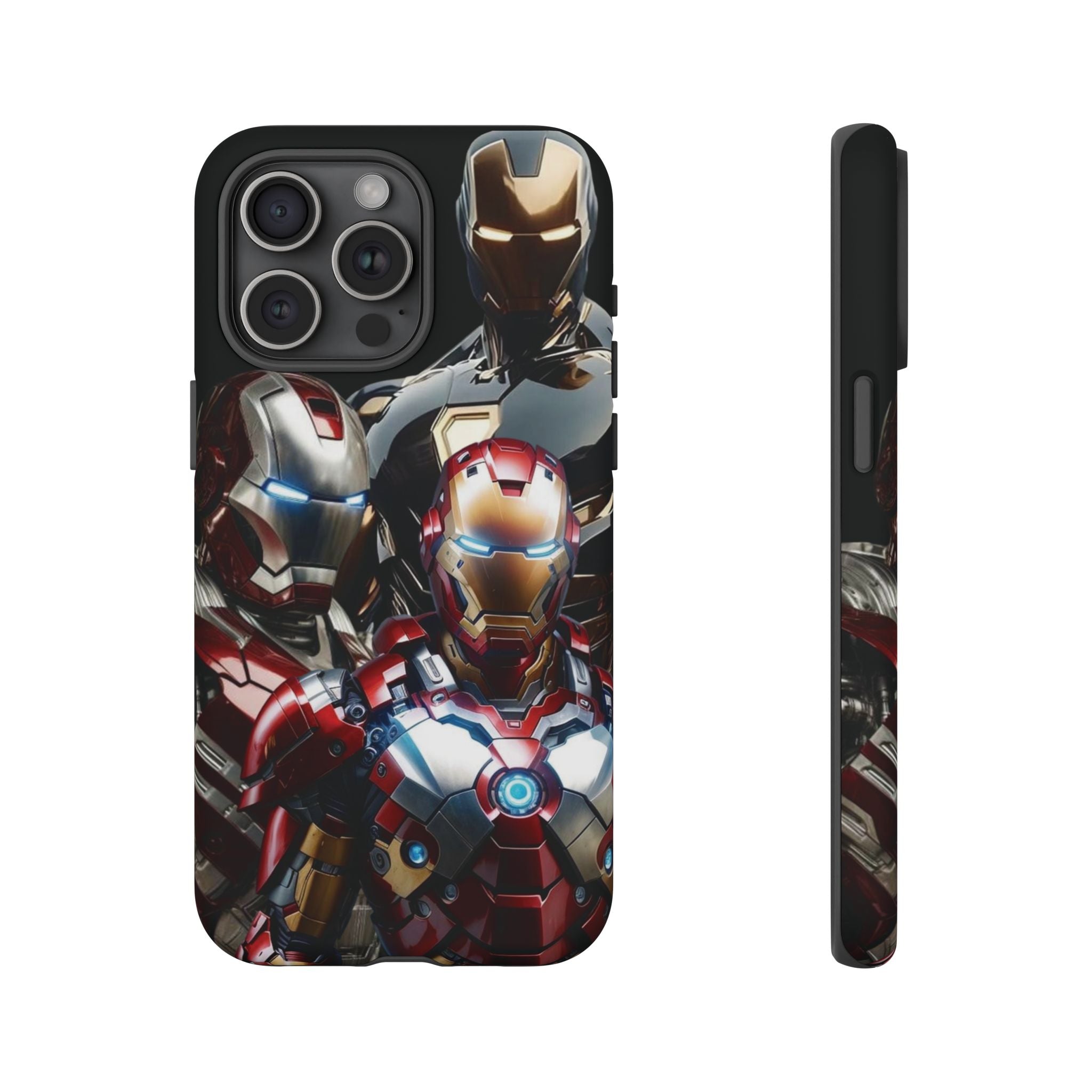 Iron Man Tough Phone Case for iPhone, Galaxy, or Google Pixel