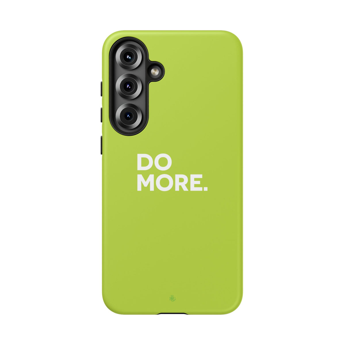 Do More (Neon Yellow) Tough Phone Case for iPhone, Galaxy or Google Pixel