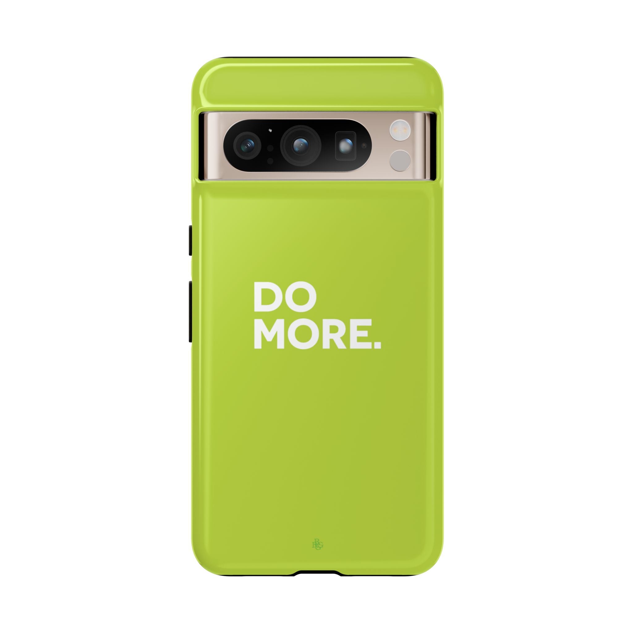 Do More (Neon Yellow) Tough Phone Case for iPhone, Galaxy or Google Pixel