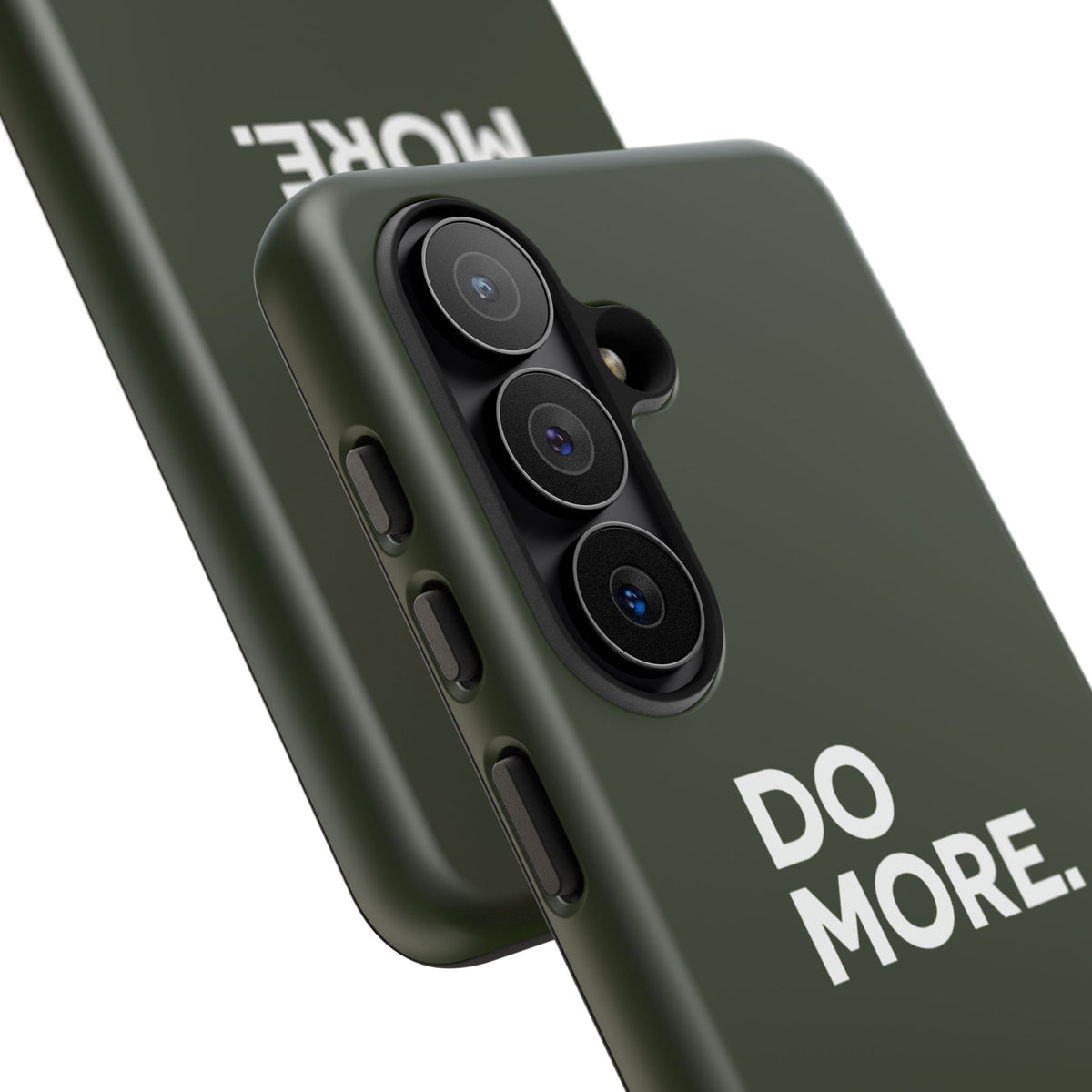 Olive Green Do More Tough Phone Case for iPhone, Galaxy, or Google Pixel