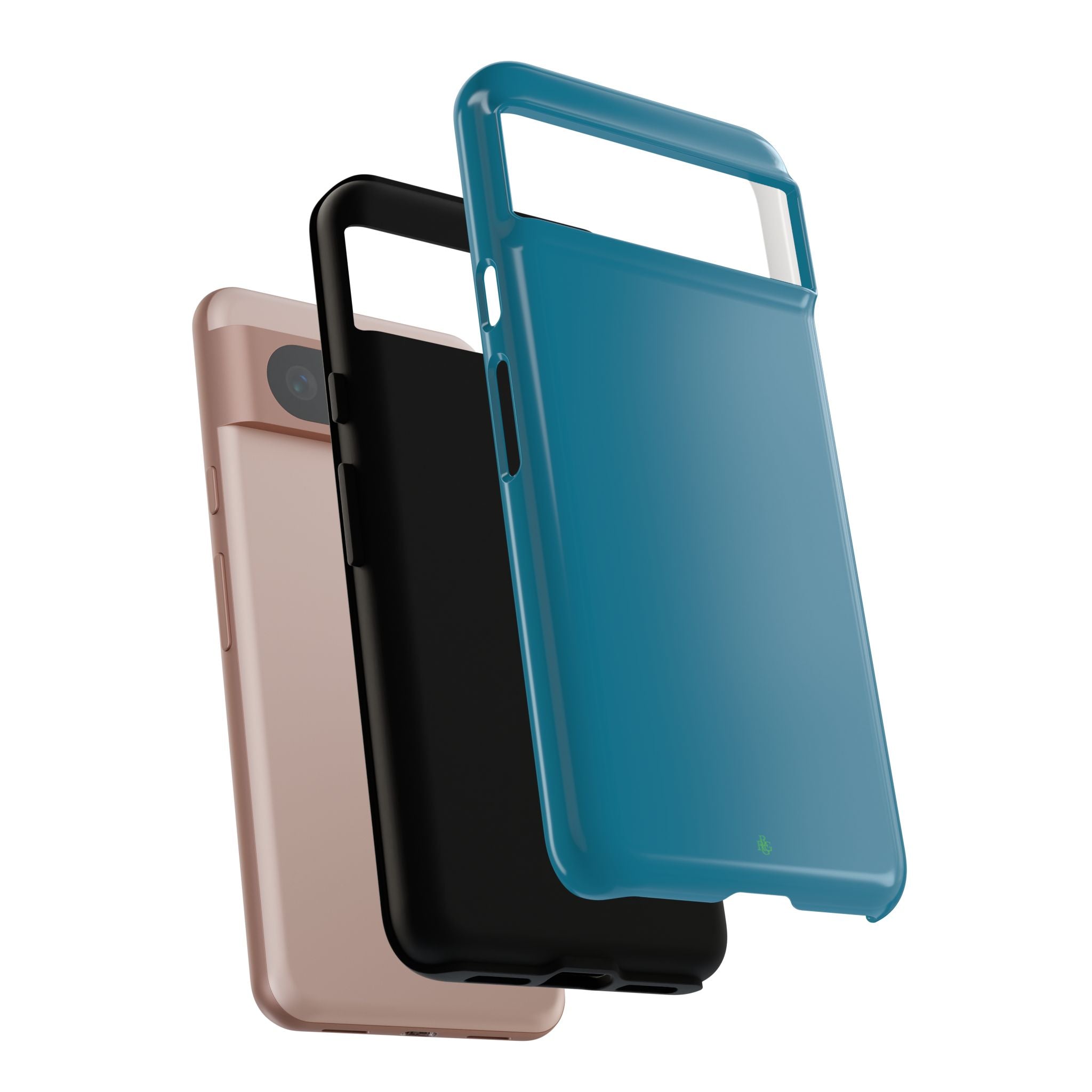 Teal Green RG Tough Phone Case for iPhone, Galaxy, or Google Pixel