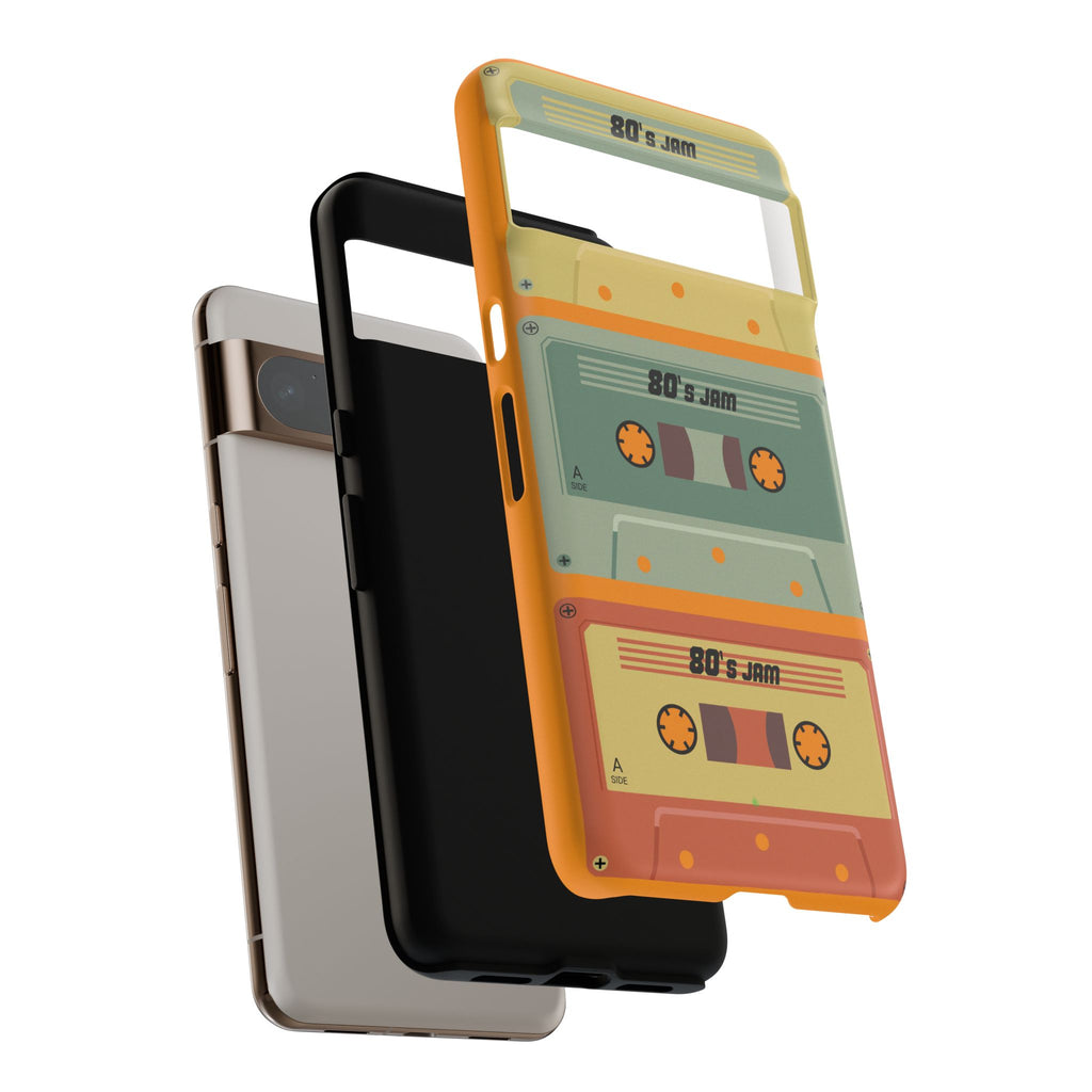Retro 80's Jam RG Tough Phone Case for iPhone, Galaxy, or Google PIXEL