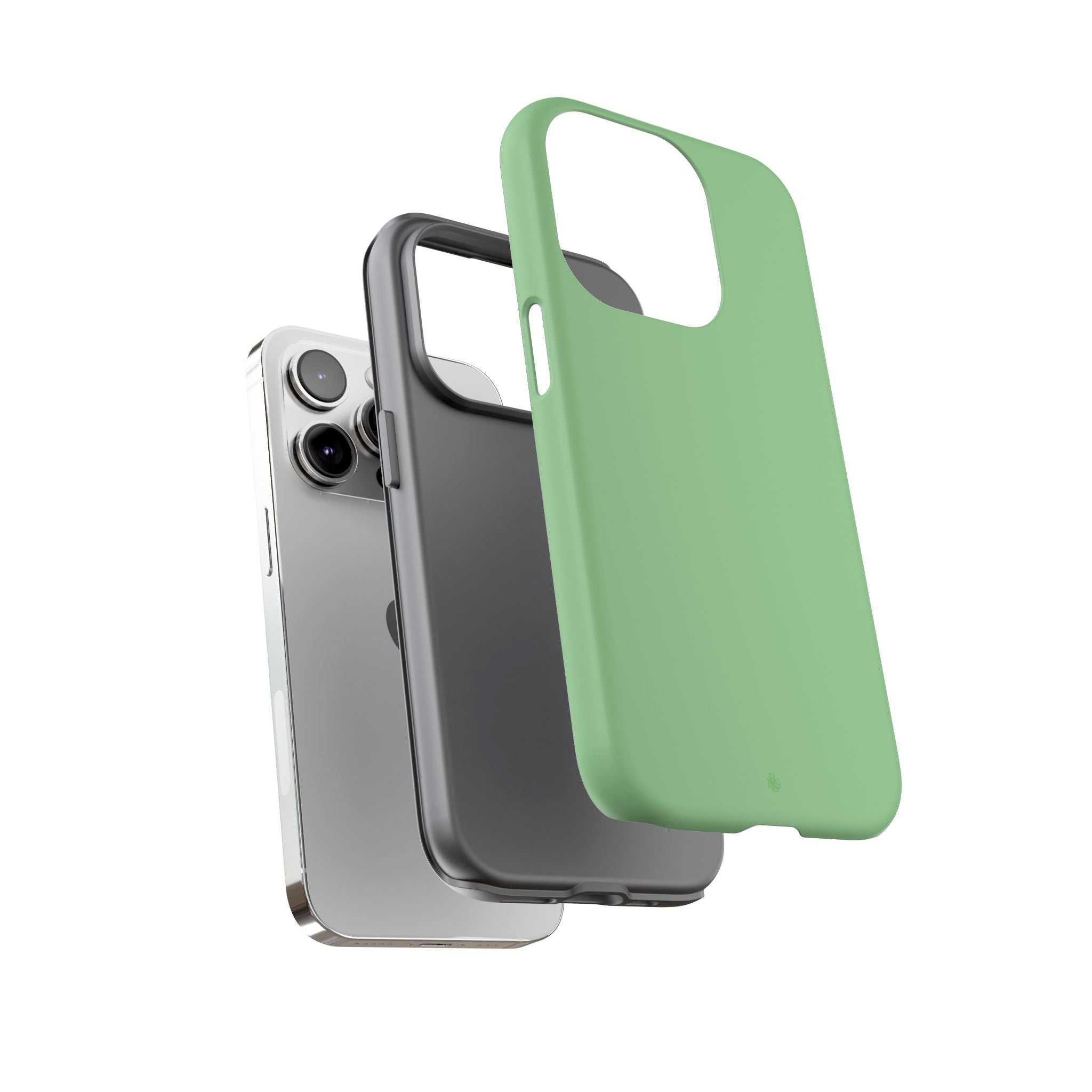 Mint Green Tough Phone Case for iPhone, Galaxy, or Google Pixel