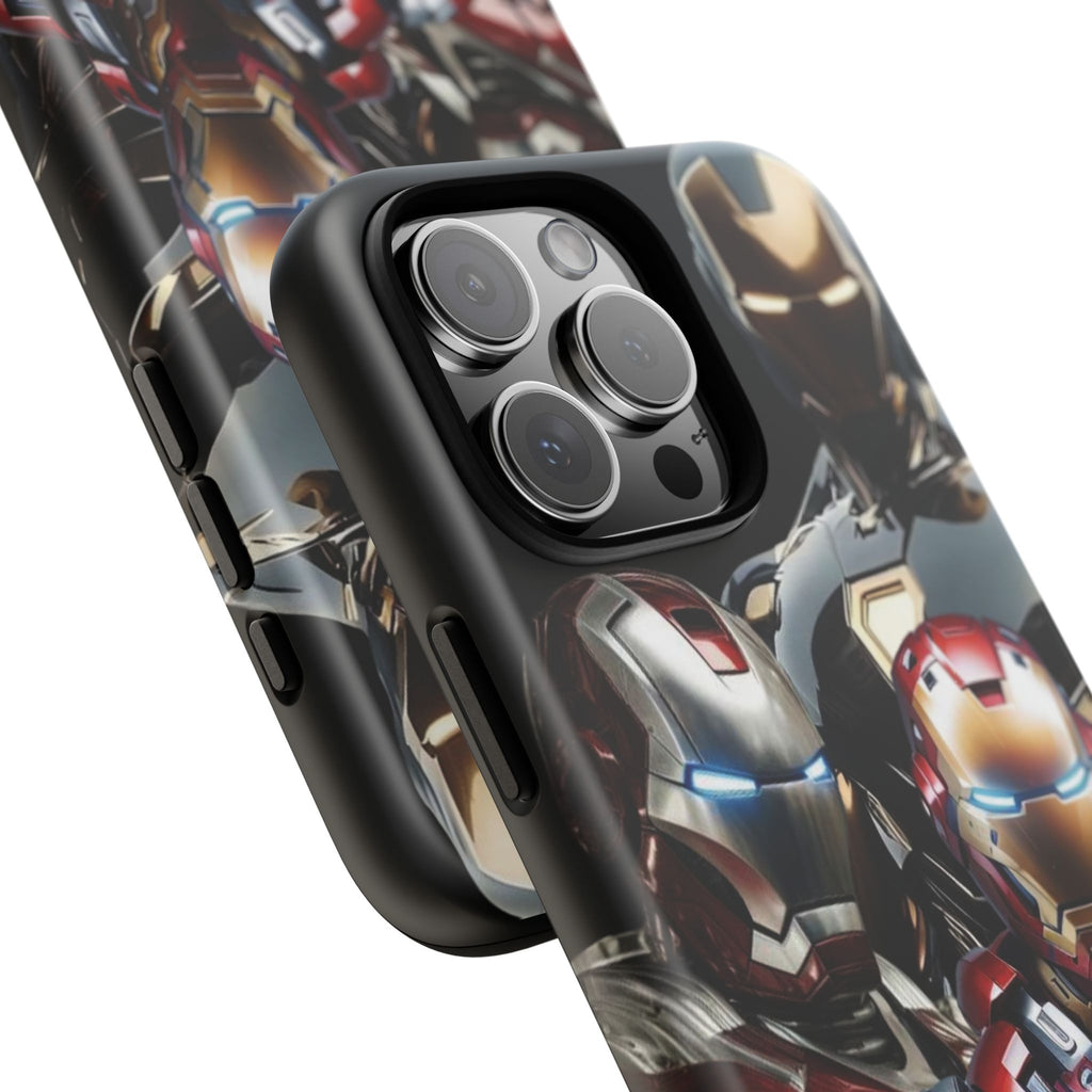 Iron Man Tough Phone Case for iPhone, Galaxy, or Google Pixel