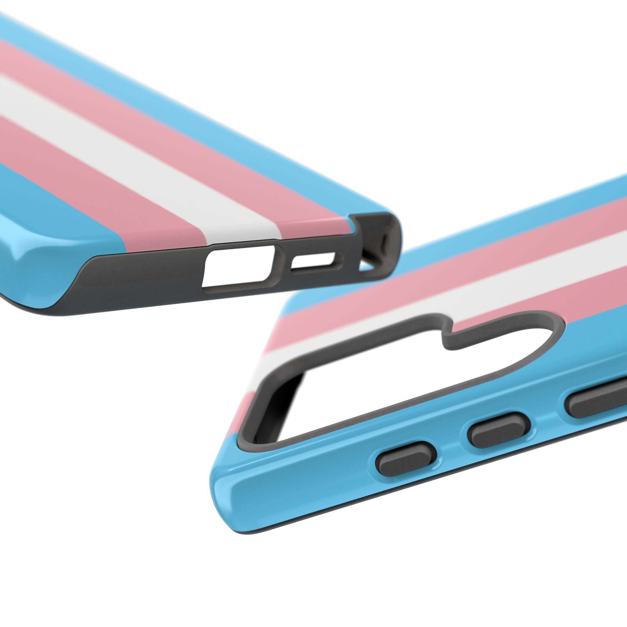 Trans Colors Tough Phone Case for iPhone, Galaxy, or Google Pixel