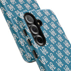 LOVE Teal Green Tough Phone Case iPhone, Galaxy, or Google Pixel