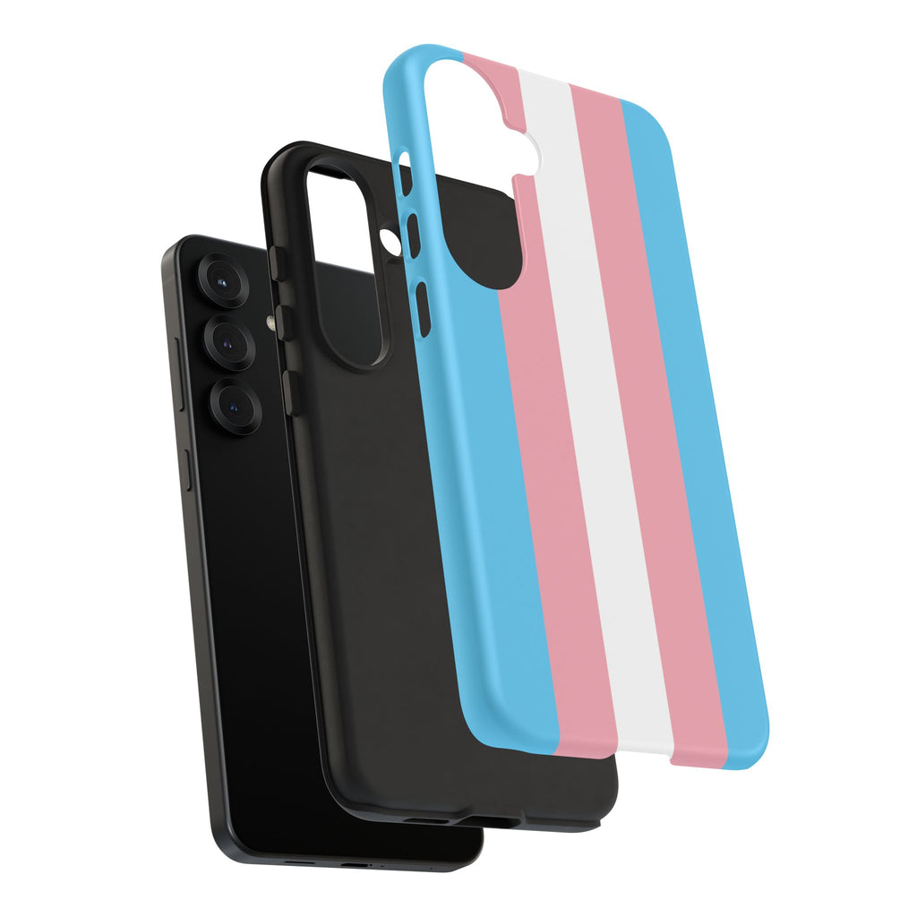 Trans Colors Tough Phone Case for iPhone, Galaxy, or Google Pixel