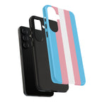 Trans Colors Tough Phone Case for iPhone, Galaxy, or Google Pixel