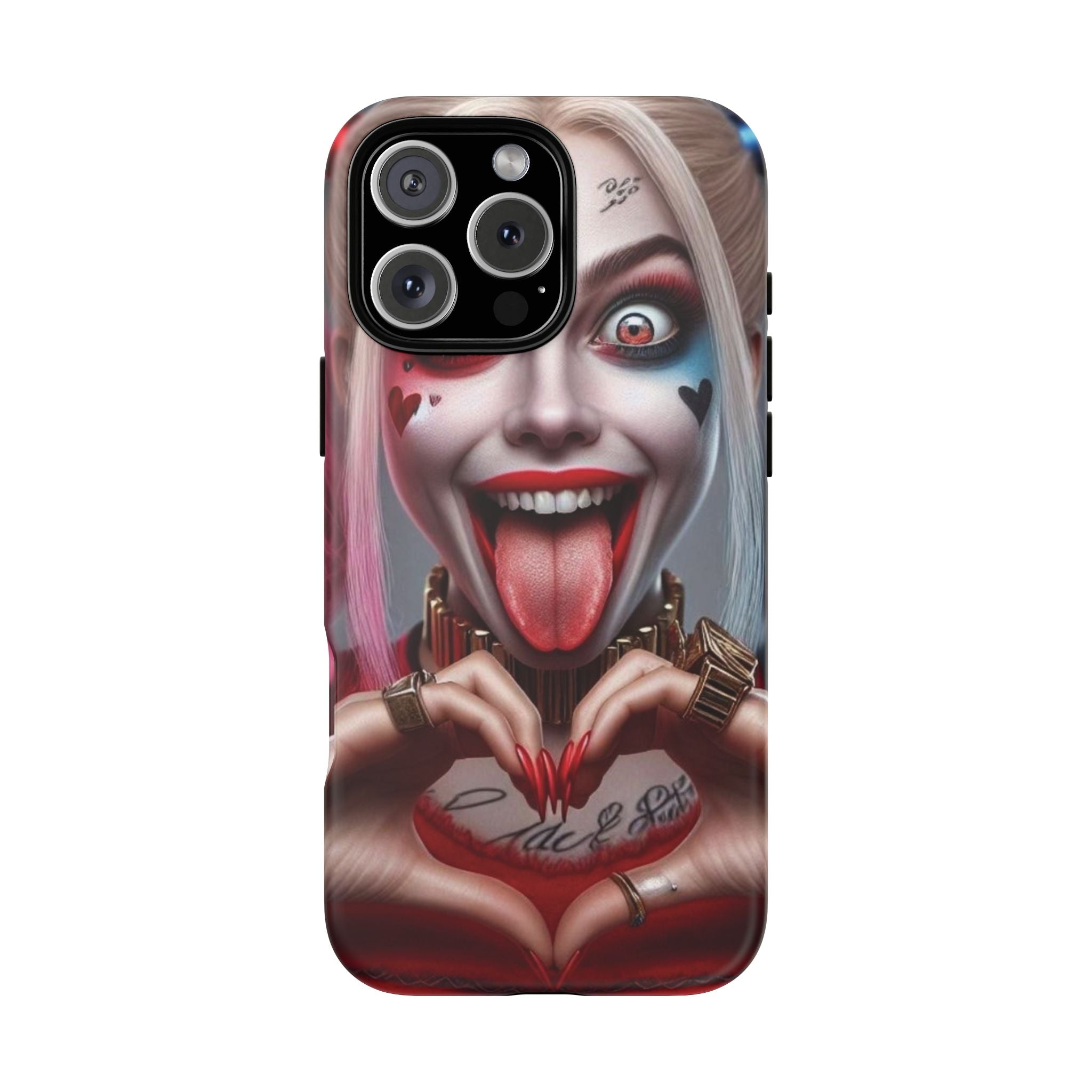 Harley Quinn Tough Phone Case for iPhone, Galaxy, or Google Pixel