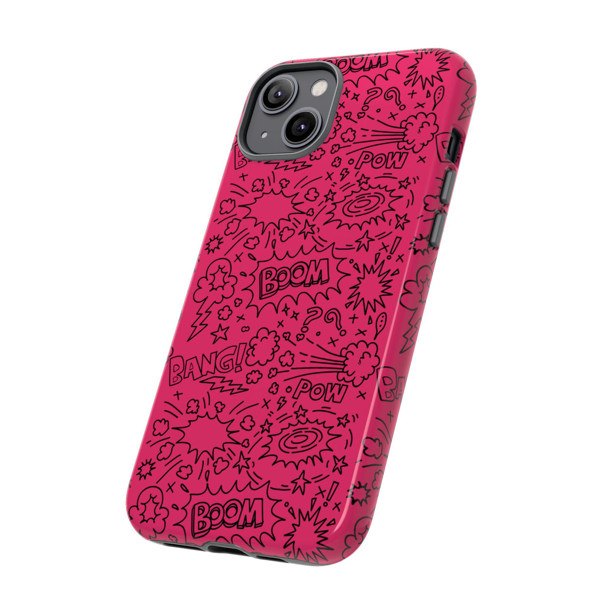 Boom Wow Tough Case for iPhone, Galaxy, or Google Pixel