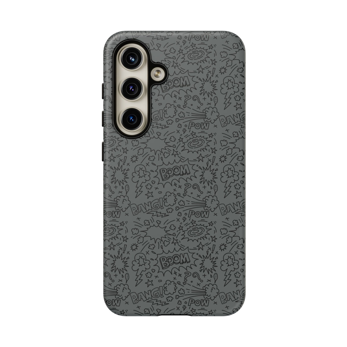 POW BOOM Comics style Tough Phone Case for iPhone, Galaxy, or Google Pixel