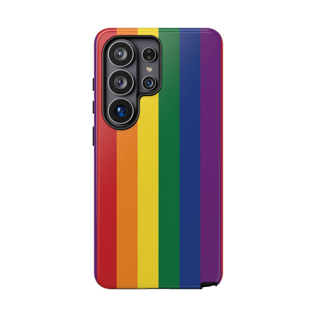 LGBTQ Rainbow Flag Tough Phone Case for iPhone, Galaxy, or Google Pixel