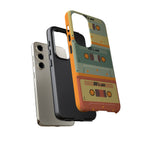 Retro 80's Jam RG Tough Phone Case for iPhone, Galaxy, or Google PIXEL