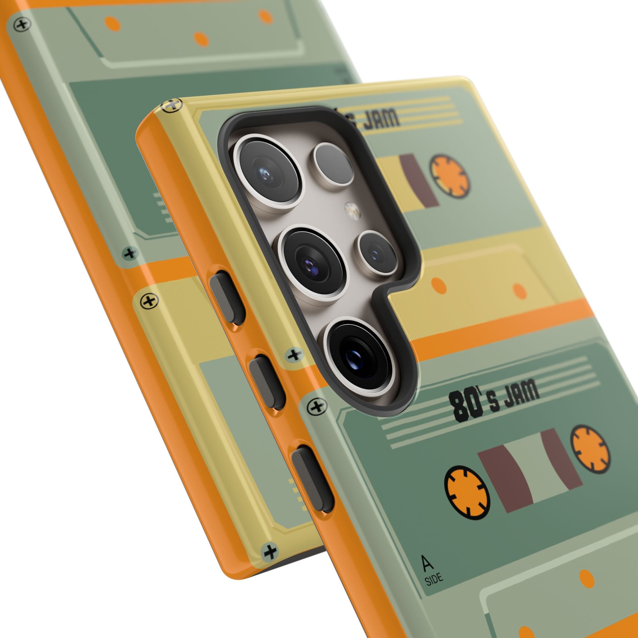 Retro 80's Jam RG Tough Phone Case for iPhone, Galaxy, or Google PIXEL