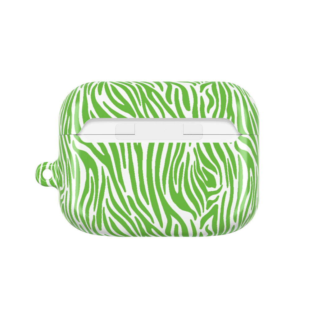 Green Zebra AirPod Cases