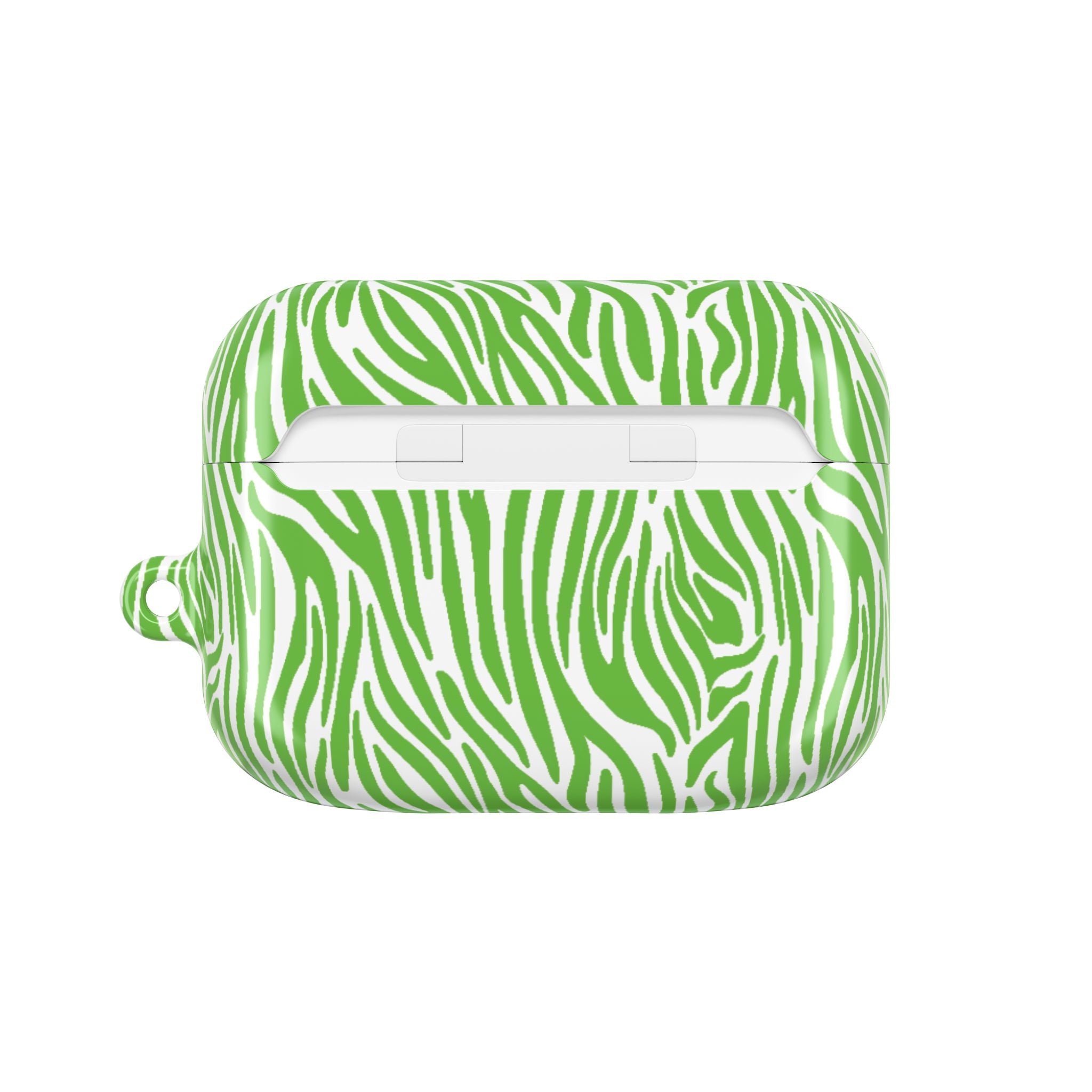 Green Zebra AirPod Cases