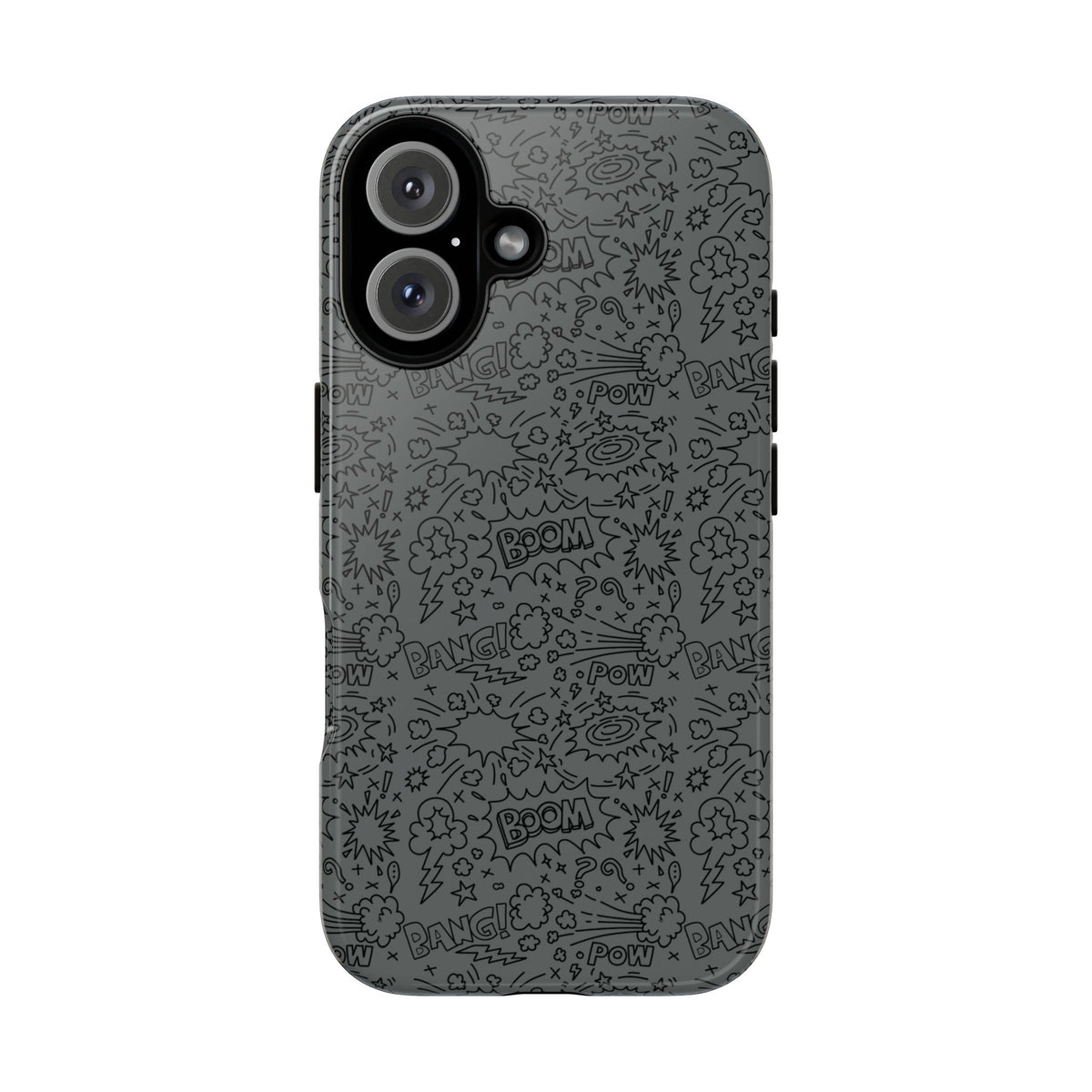 POW BOOM Comics style Tough Phone Case for iPhone, Galaxy, or Google Pixel