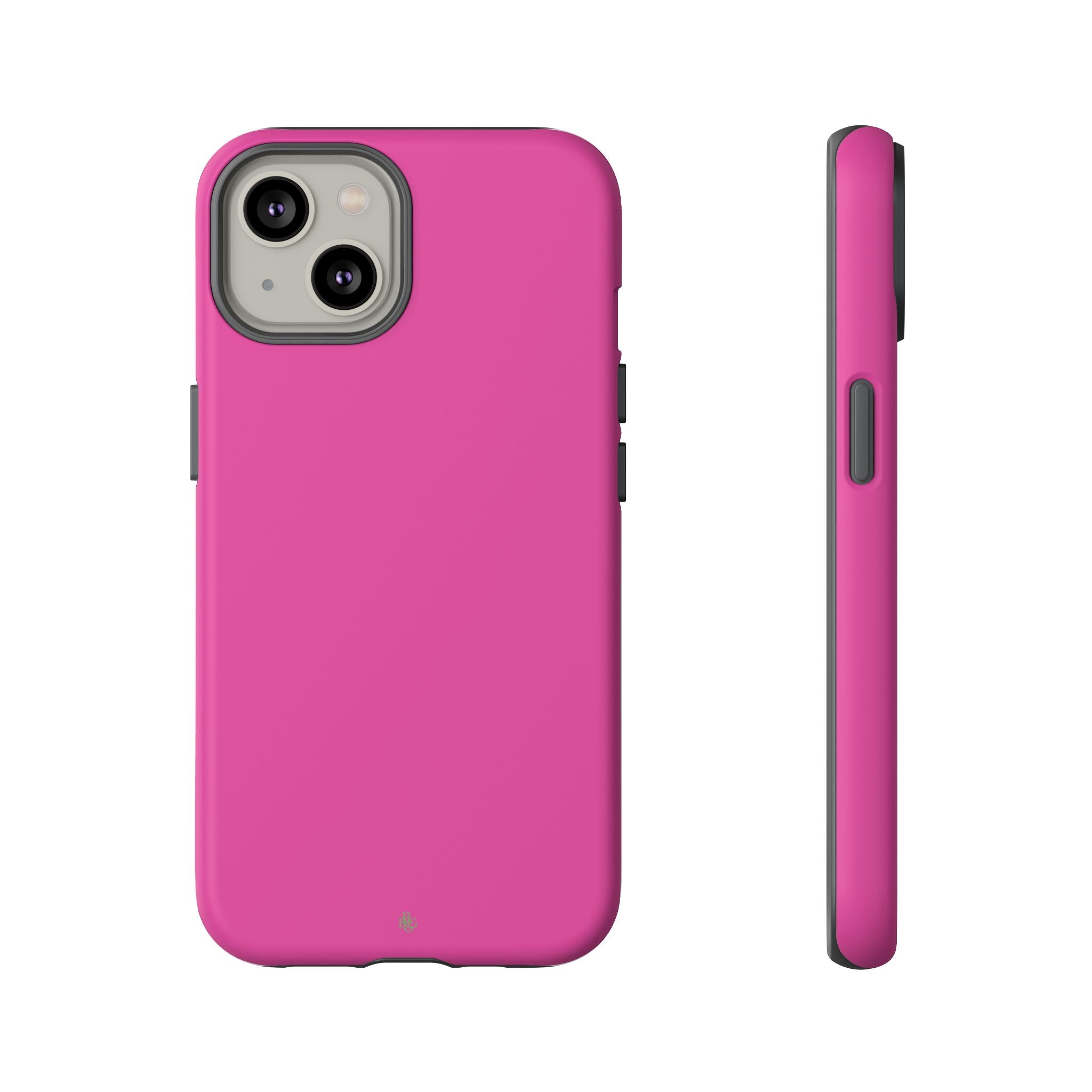 Neon Pink RG Tough Phone Case for iPhone, Galaxy, or Google Pixel