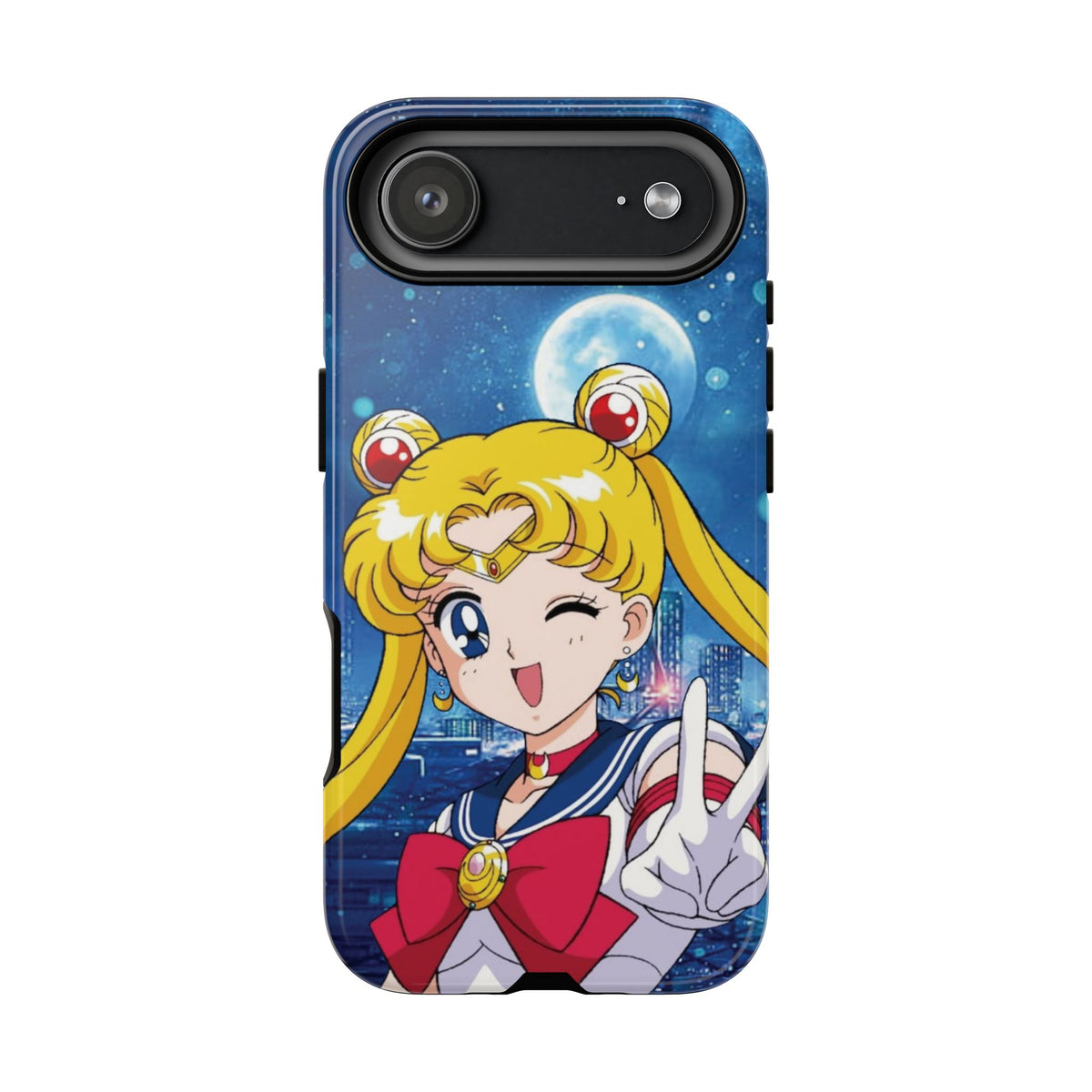 Blue S Moon Tough Case for iPhone, Galaxy, or Google Pixel
