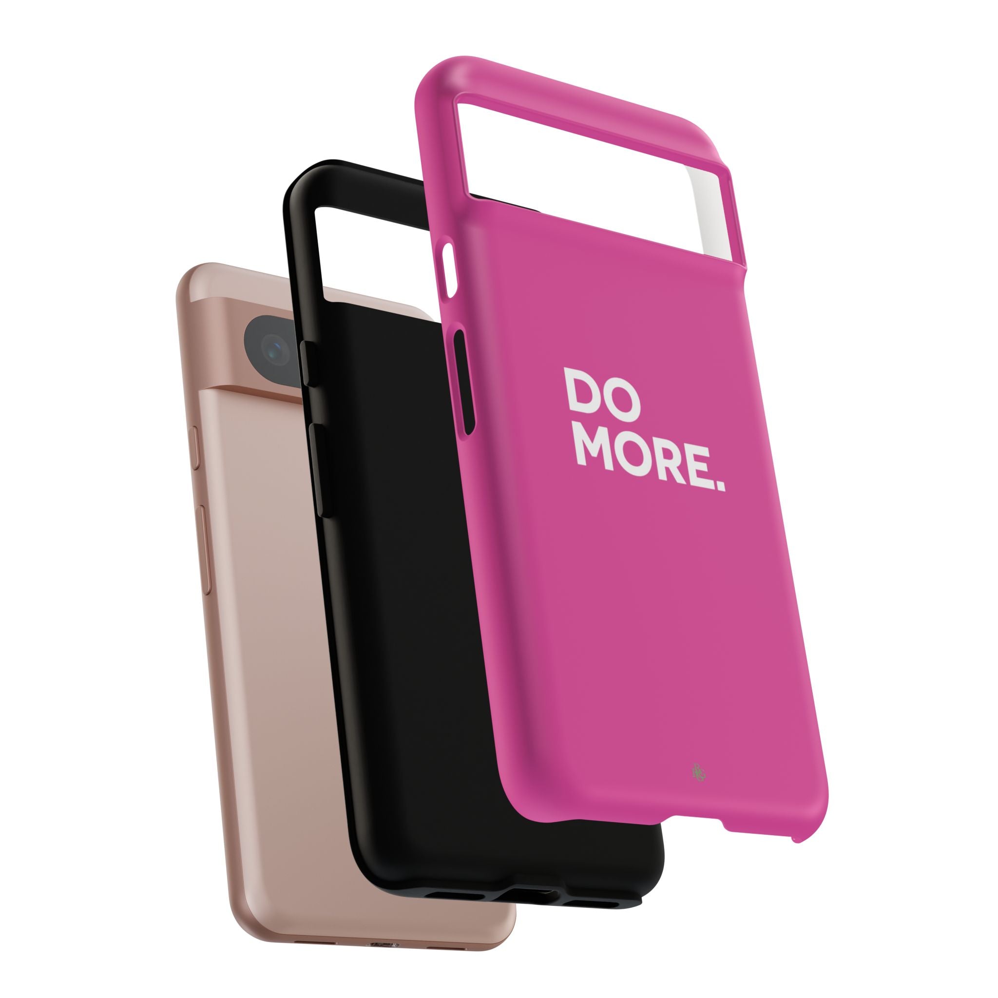 Bright Pink Do More Tough Case for iPhone, Galaxy, or Google Pixel