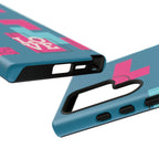 LOVE Teal Green Tough Phone Case for iPhone, Galaxy, or Google Pixel