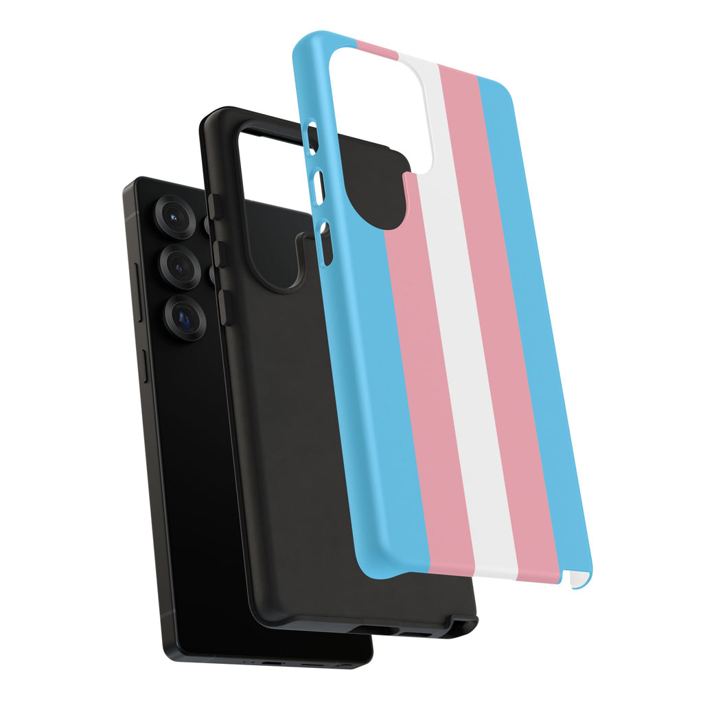 Trans Colors Tough Phone Case for iPhone, Galaxy, or Google Pixel
