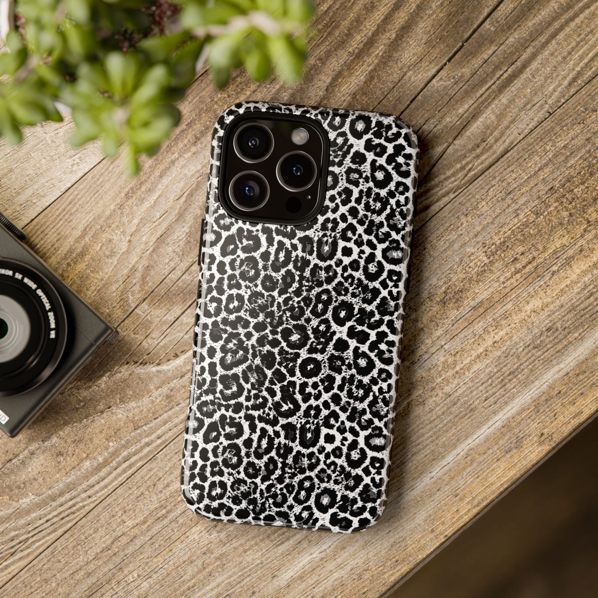Leopard Tough Phone Case iPhone, Galaxy, or Google Pixel