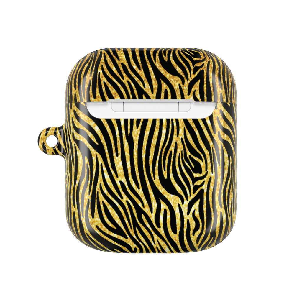 Gold Zebra AirPod Cases