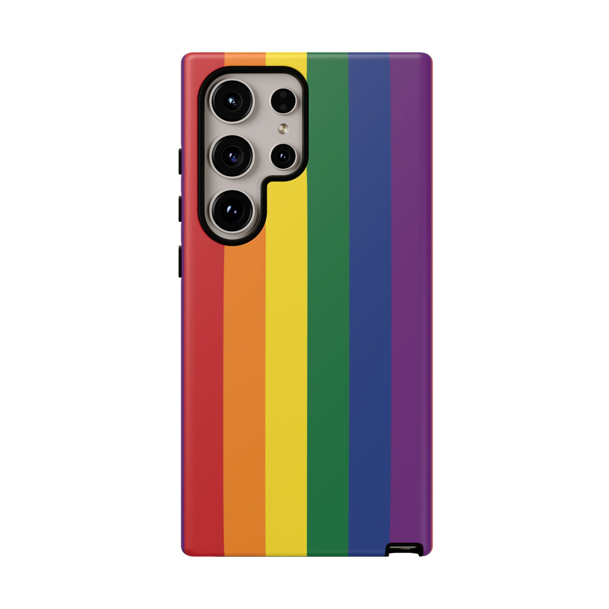 LGBTQ Rainbow Flag Tough Phone Case for iPhone, Galaxy, or Google Pixel