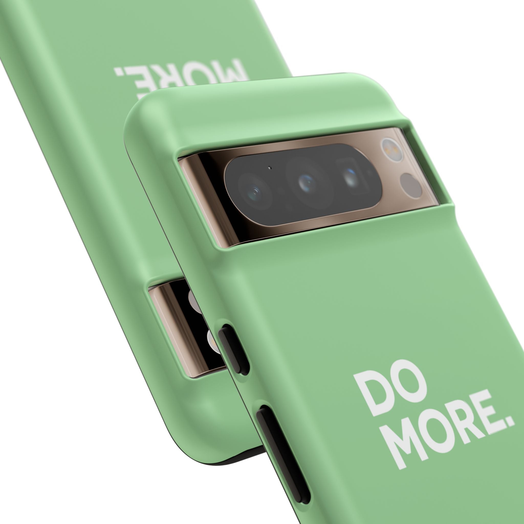 Do More Mint Green Tough Phone Case for iPhone, Galaxy,or Google Pixel
