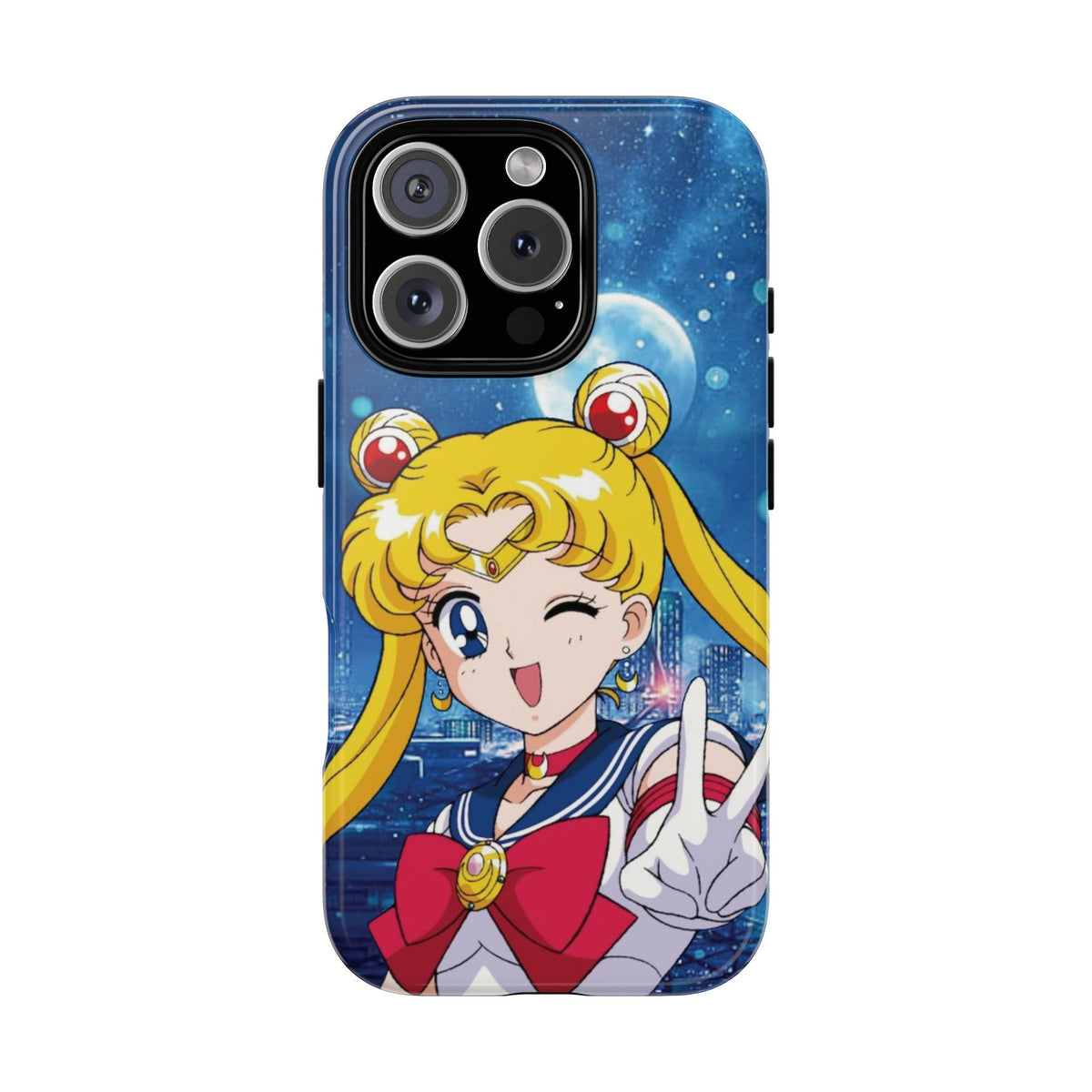 Blue S Moon Tough Case for iPhone, Galaxy, or Google Pixel