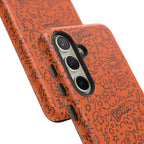 Wow Orange Tough Case for iPhone, Galaxy, or Google Pixel