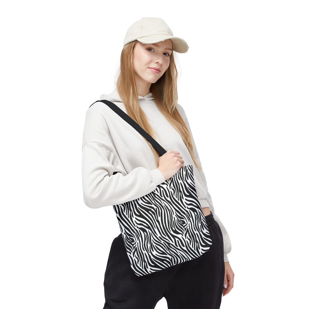 Zebra Print Tote Bags