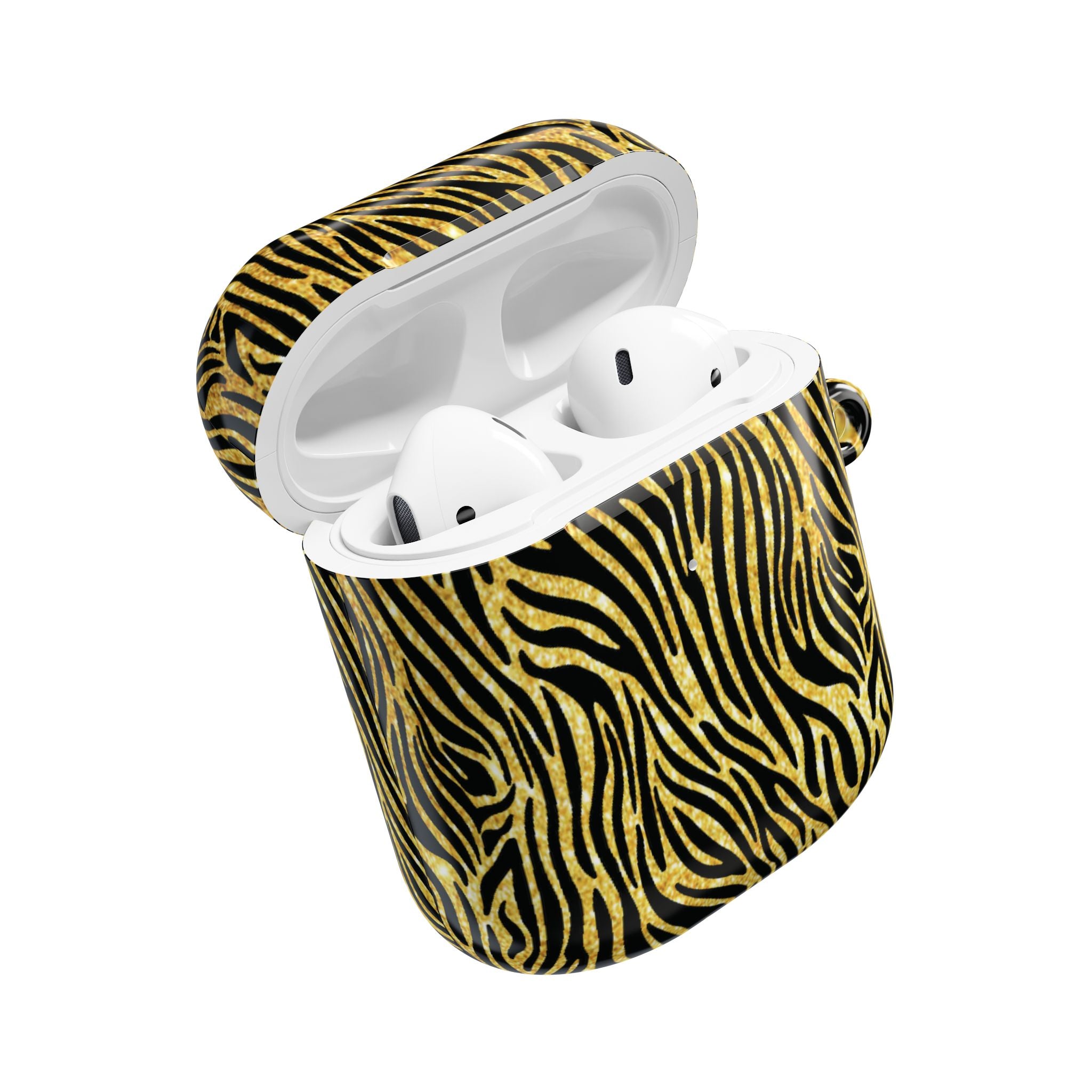 Gold Zebra AirPod Cases