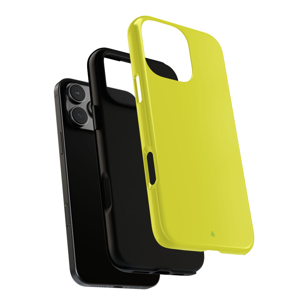 Yellow RG Tough Phone Case for iPhone, Galaxy, or Google Pixel