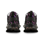 Neon Colorful Leopard Men's Mesh Sneakers