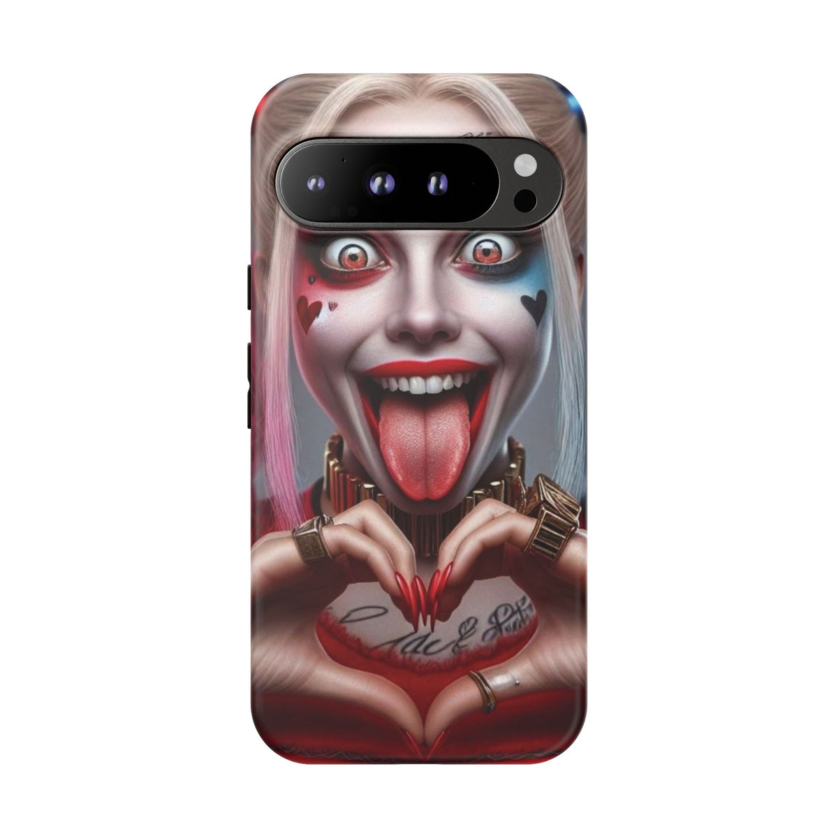 Harley Quinn Tough Phone Case for iPhone, Galaxy, or Google Pixel