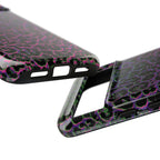 Colorful Leopard Tough Phone Case for iPhone, Galaxy, or Google Pixel